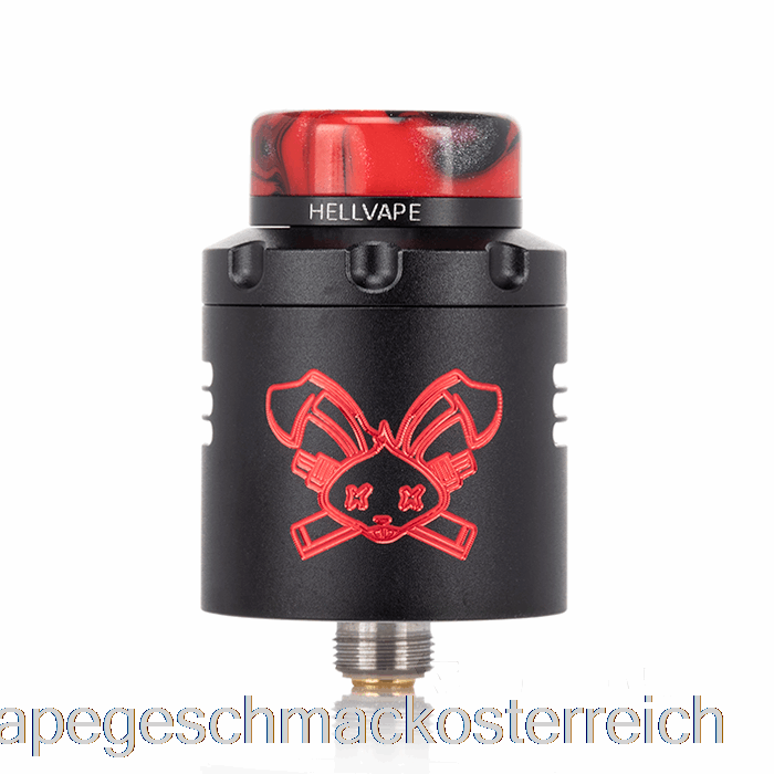 Hellvape Dead Rabbit V3 24mm RDA Black Red Vape Geschmack
